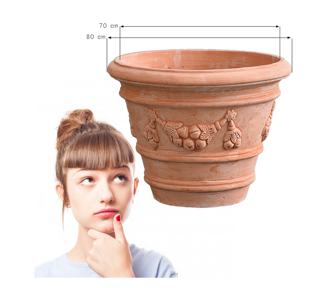 Quando cerchiamo un vaso di terracotta occorre fare attenzione alla dimensione che ci necessita. Ma cosa misura quel numero espresso in centimetri che vediamo scritto? Non preoccupatevi, non dipende da voi. La realtà è che non c